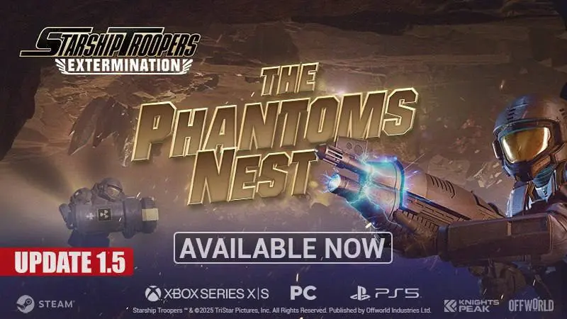 Phantom's Nest: Переживите захватывающее обновление Starship Troopers️