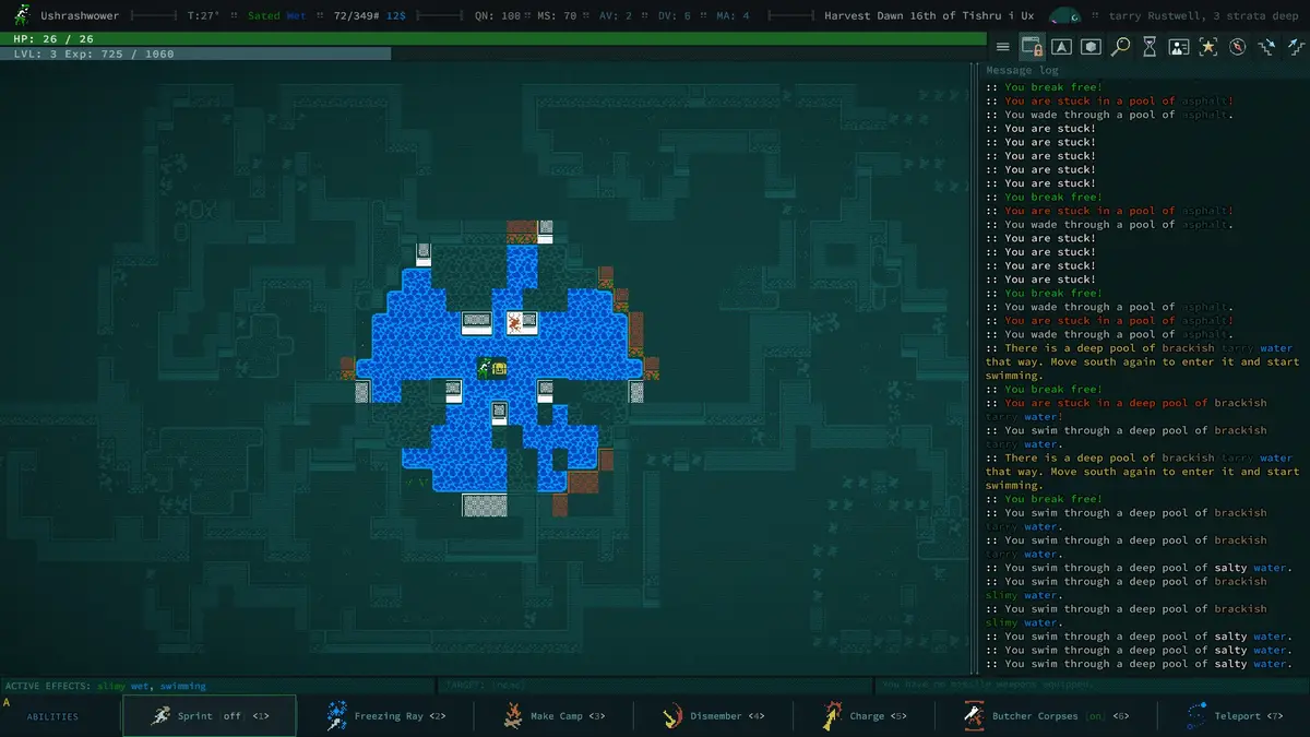 Caves of Qud – путешествие в экзотический мир минимализма №3