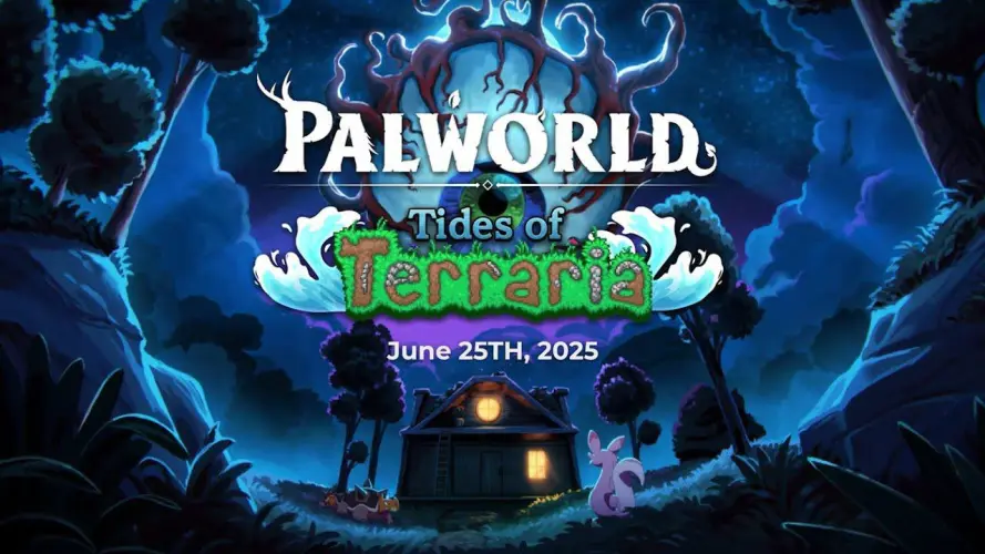 Новый кроссовер: Palworld встречает Terraria