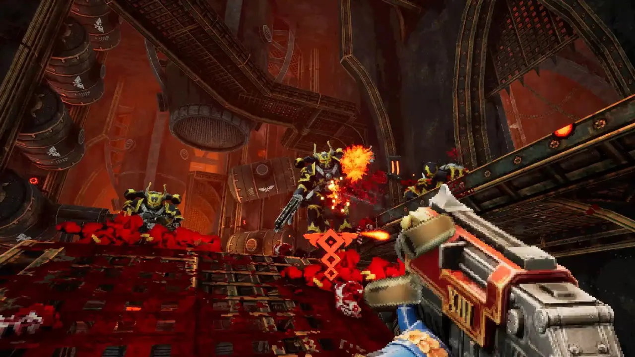 Warhammer 40,000: Boltgun – как космодесантник с ересью боролся №1