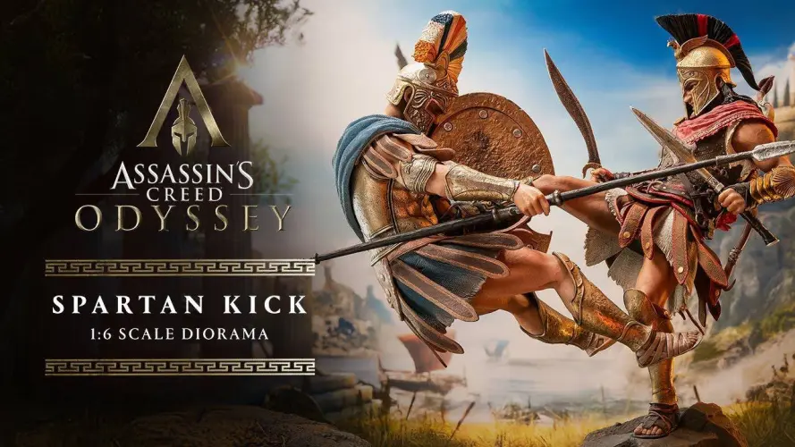 PureArts представляет: Алексиос в диораме Assassin's Creed