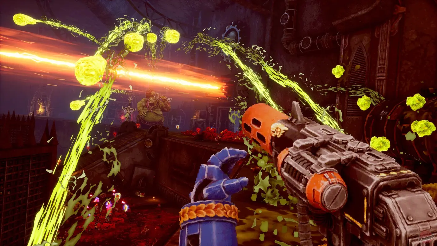 Warhammer 40,000: Boltgun – как космодесантник с ересью боролся №4