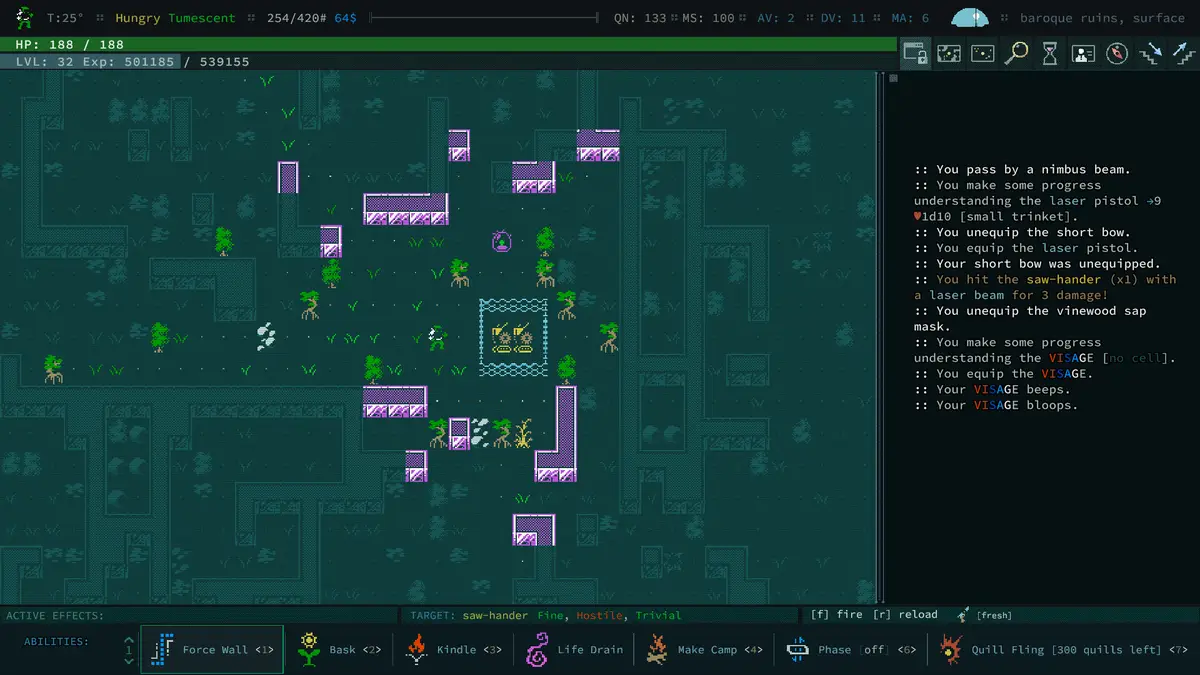 Caves of Qud – путешествие в экзотический мир минимализма №4