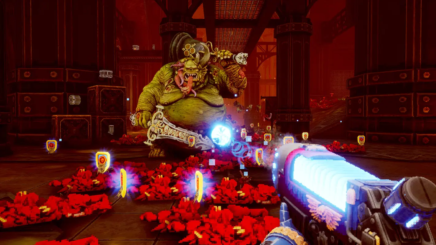 Warhammer 40,000: Boltgun – как космодесантник с ересью боролся №3